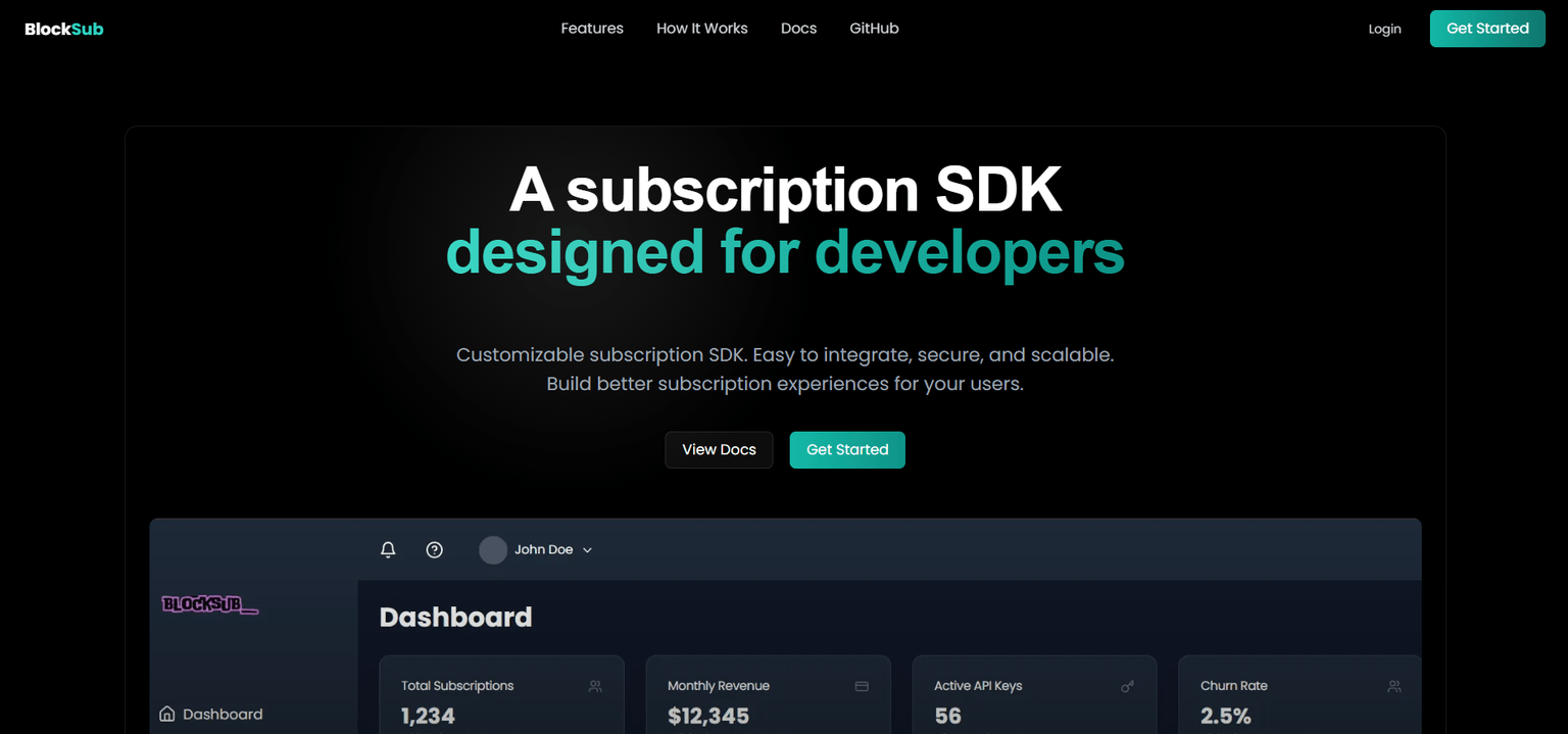 Blocksub project image